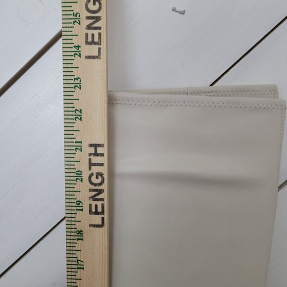 NEW Wild Pair Eileene Pointed Toe Knee High Boots 7M  Bone - Picture 4 of 9